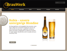 Tablet Screenshot of brauwerk.ch